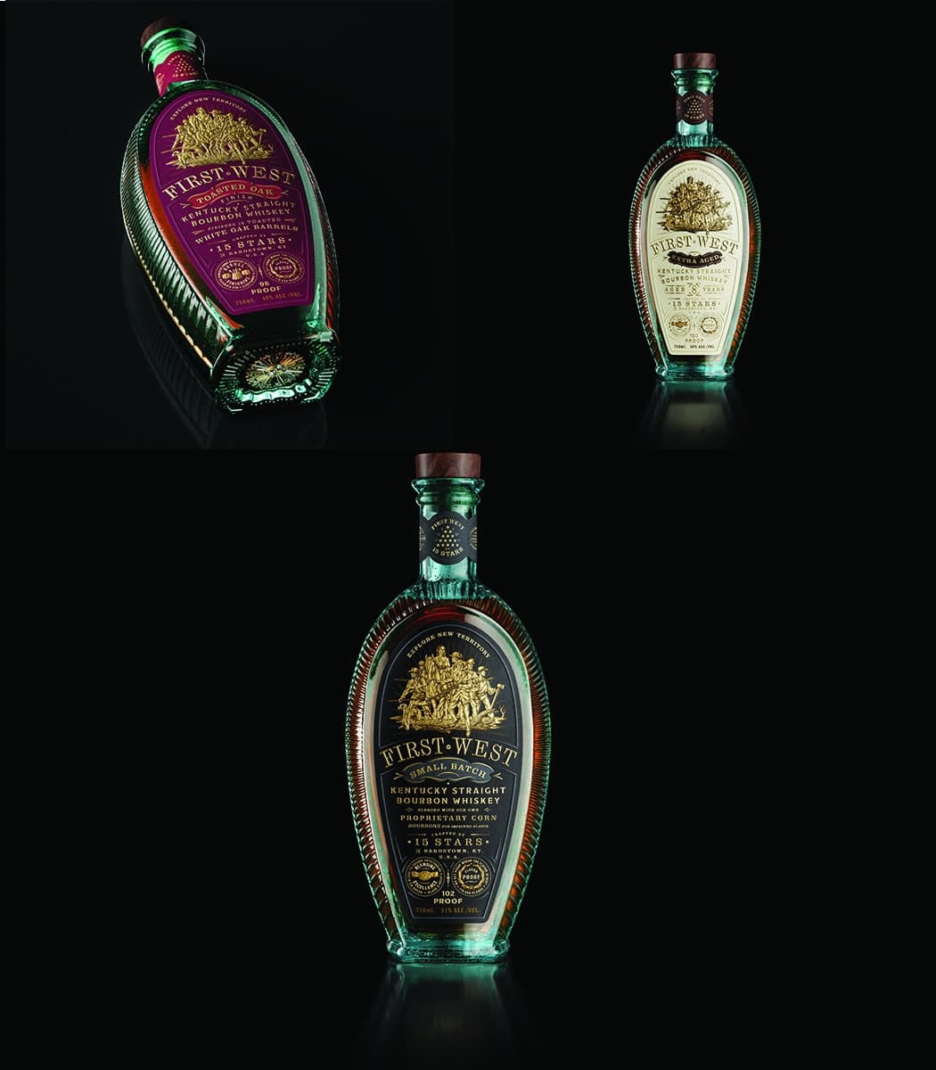 First West American Whiskey Packaging