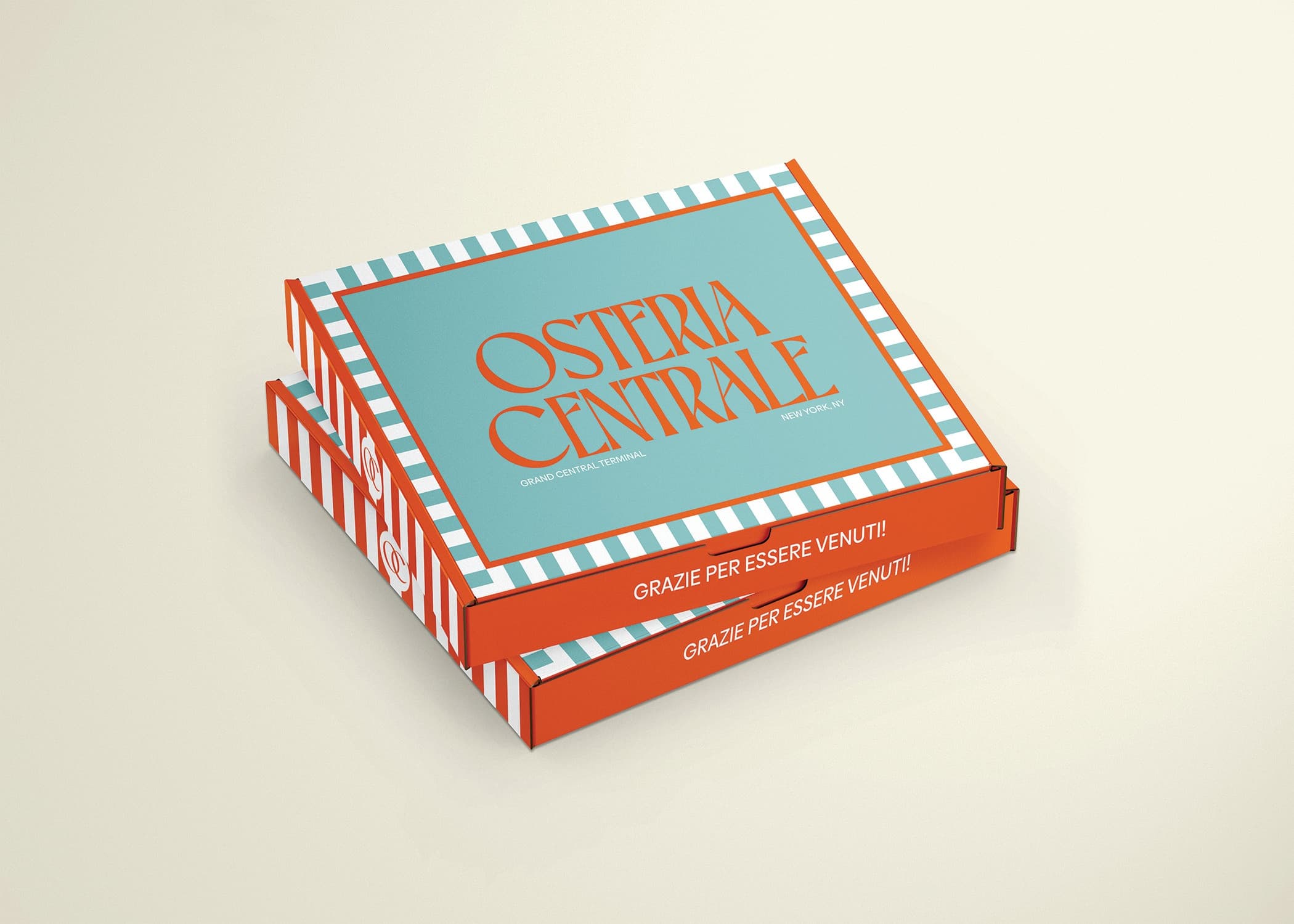 Osteria Centrale Pizza Box