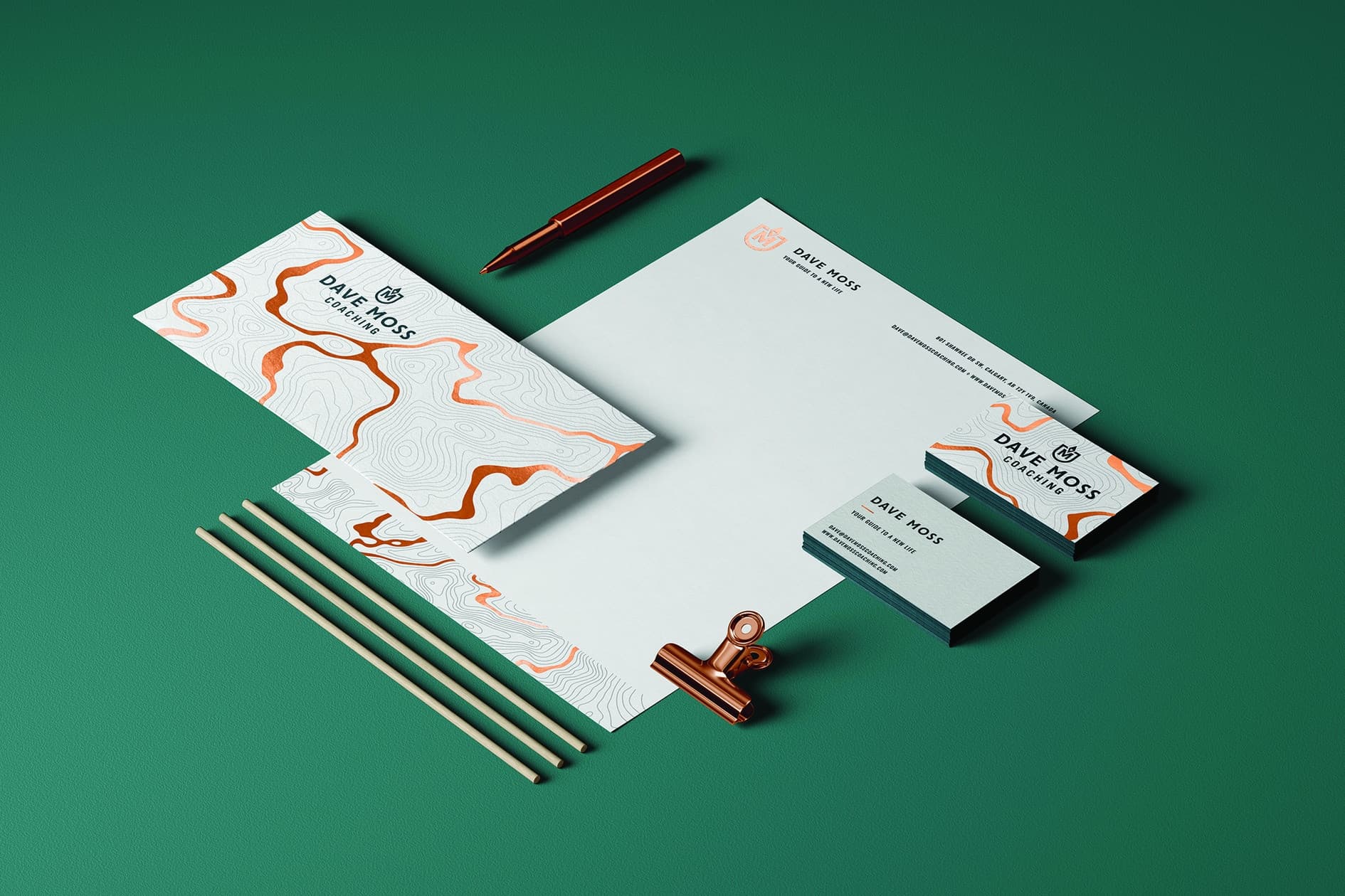 Dave Moss Coaching Brand Design