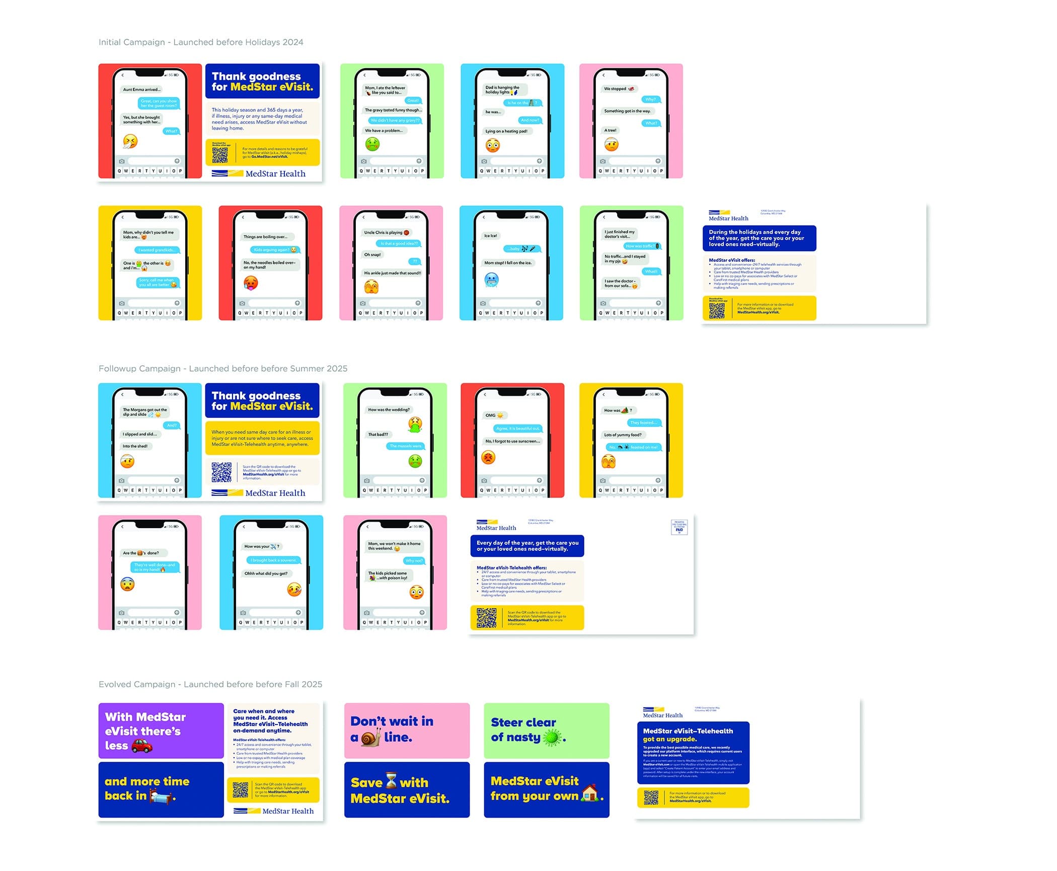 MedStar Health eVisit Campaign
