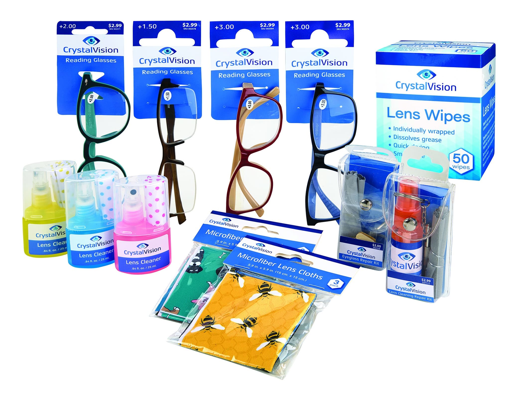 Crystal Vision Private Label Brand Packaging