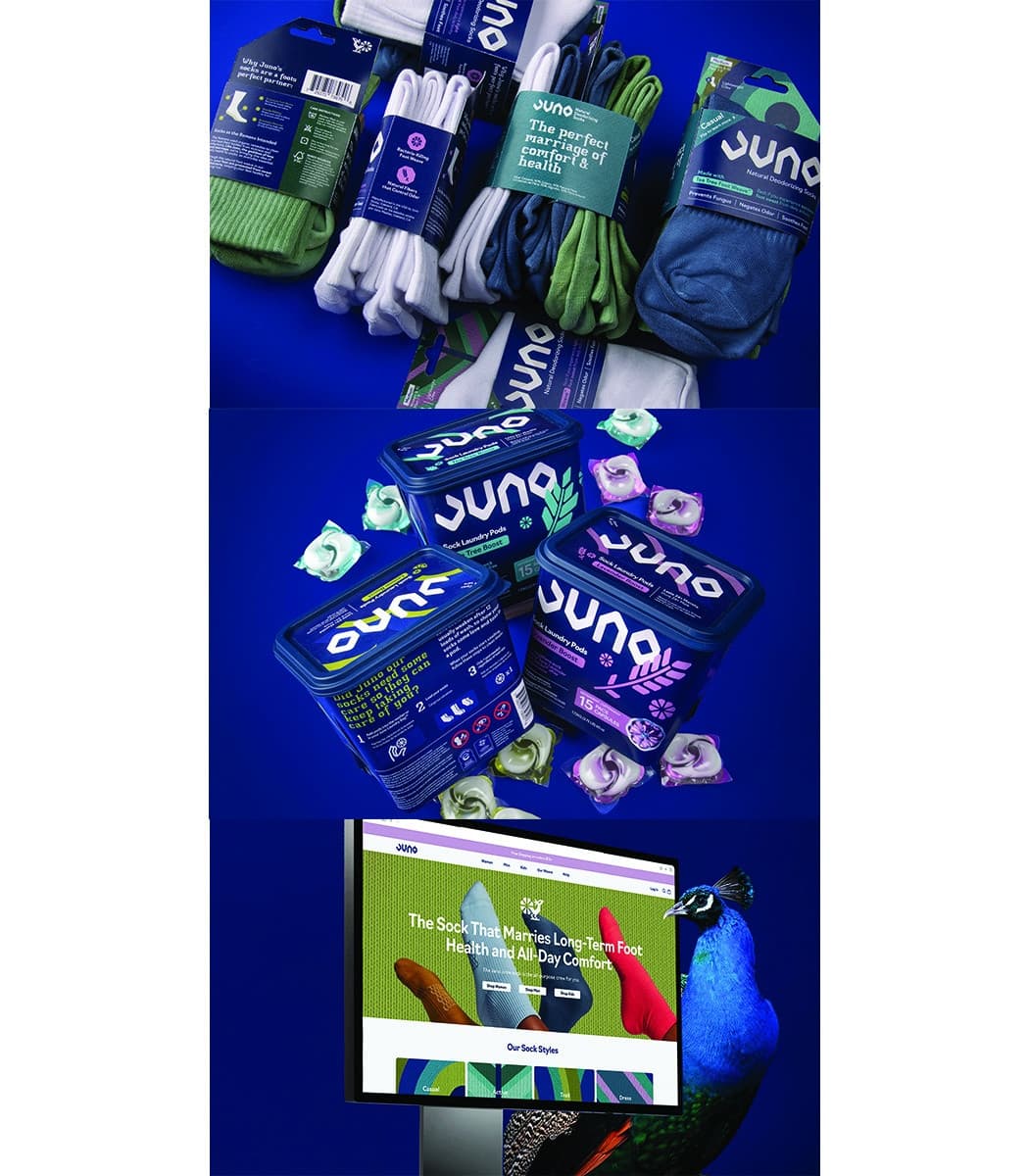 Juno - Natural Deodorizing Socks