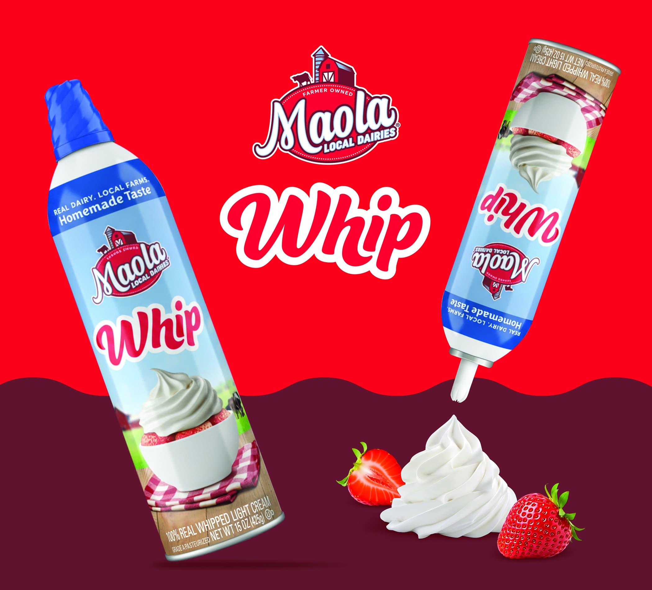 Maola Whip Packaging