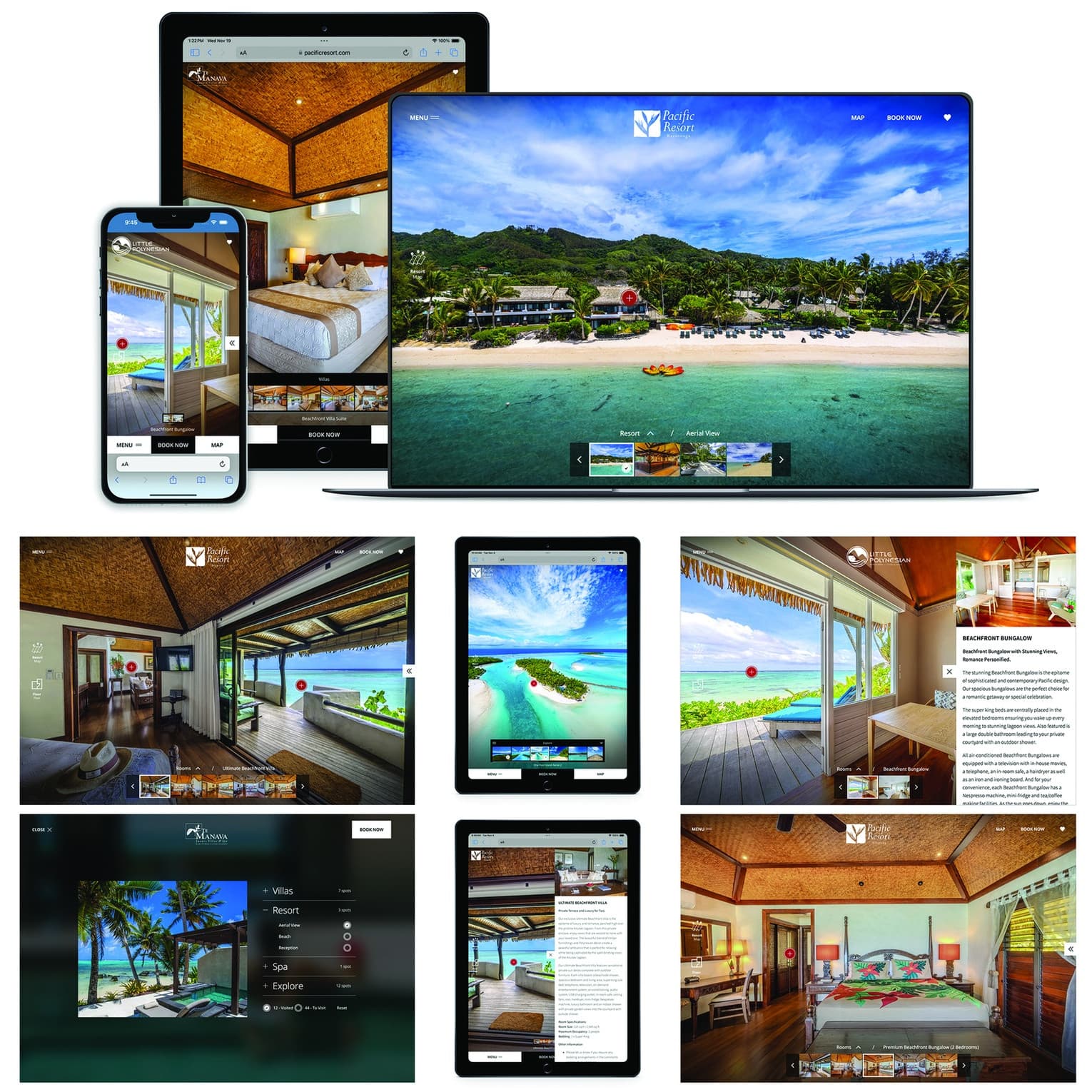 Pacific Resort Hotel Group Virtual Tours