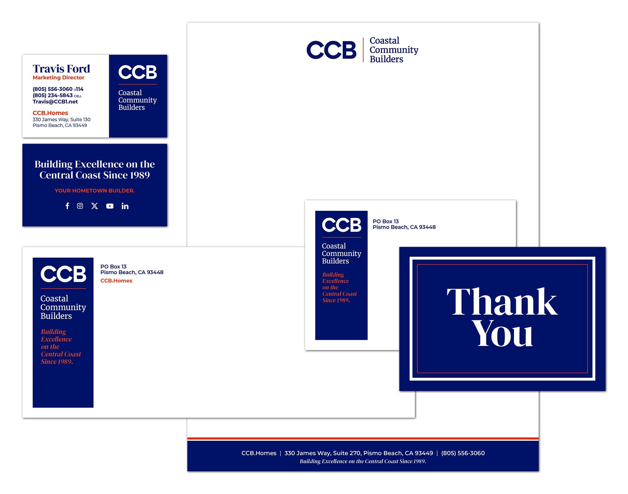 Coastal Community Builders Branding