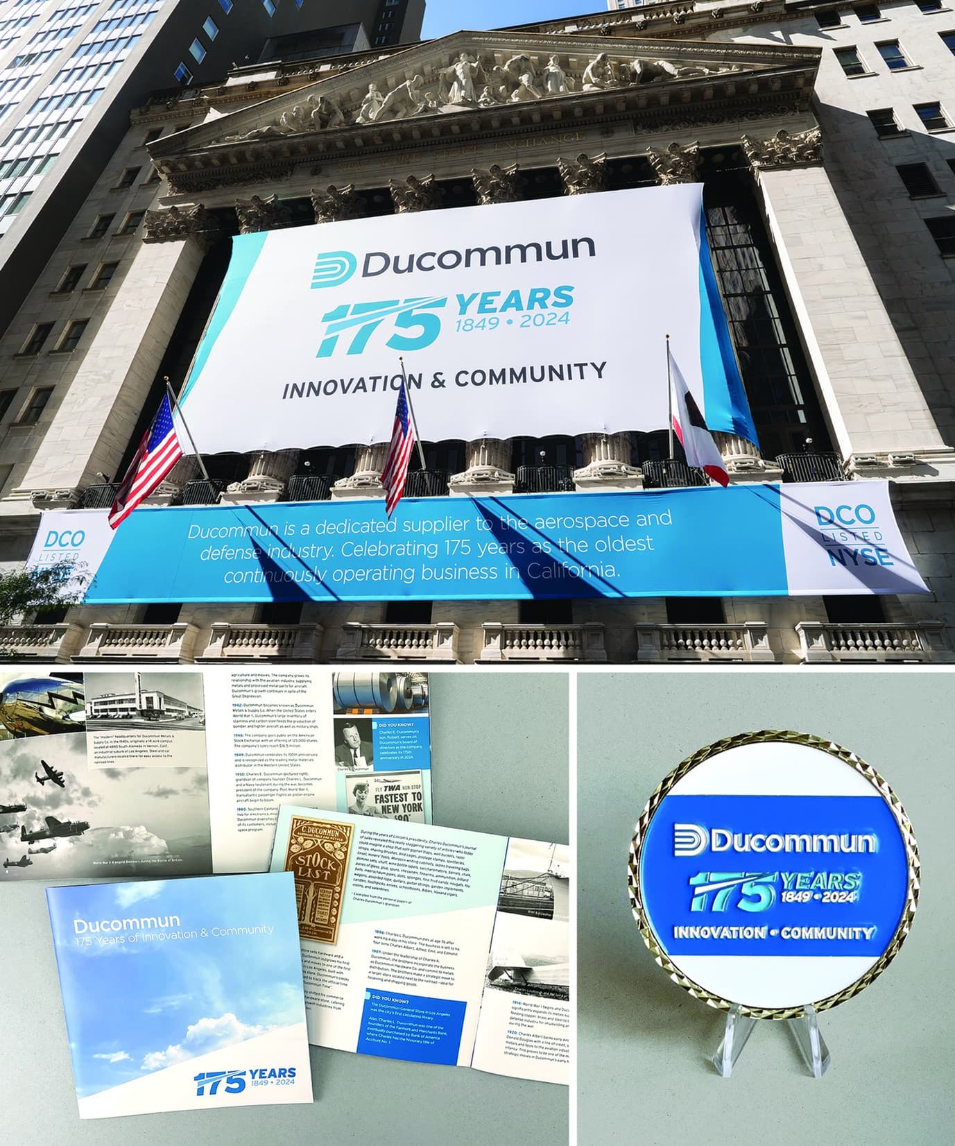Ducommun: Celebrating 175 Years Branding