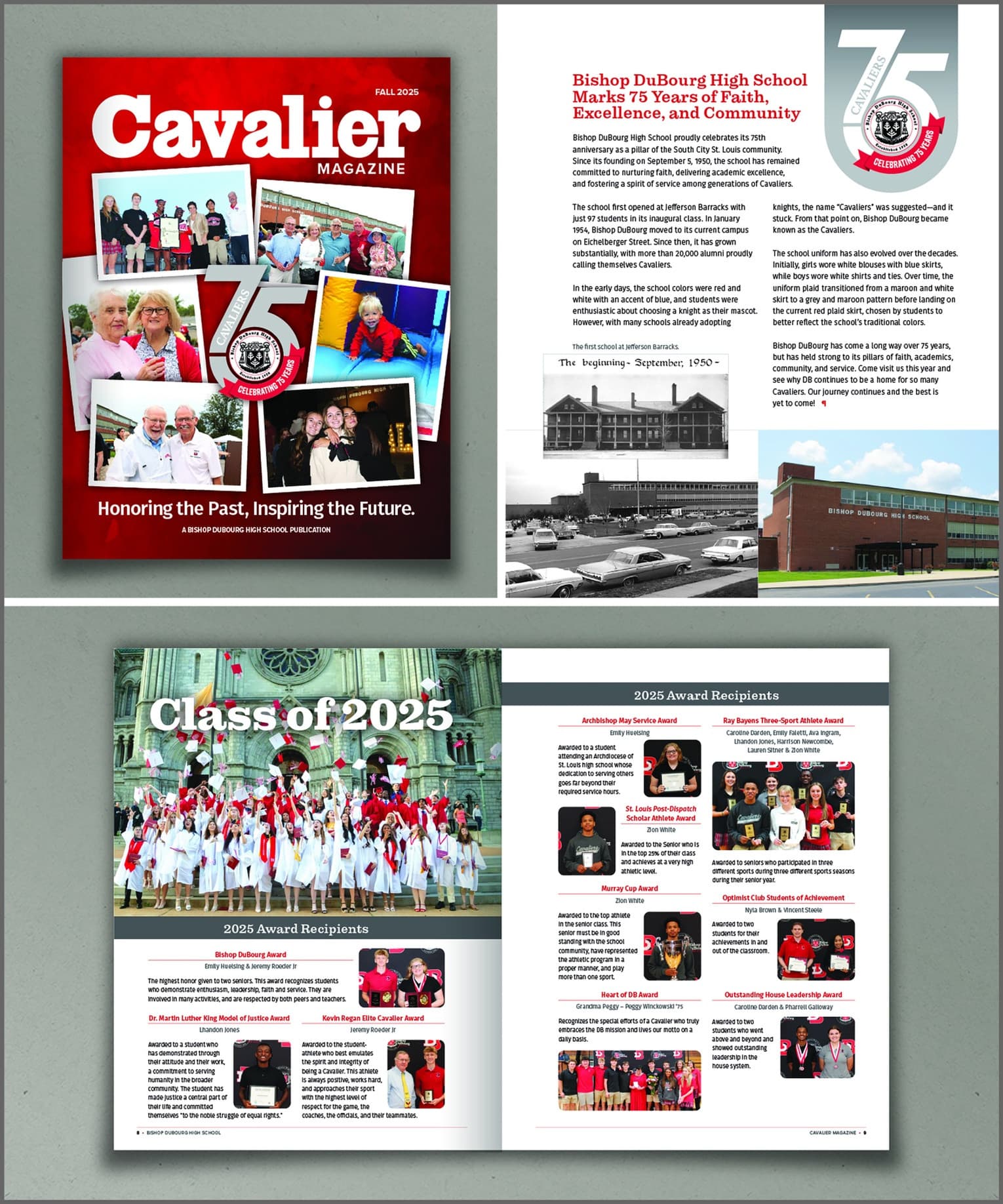 Bishop DuBourg Cavalier Magazine