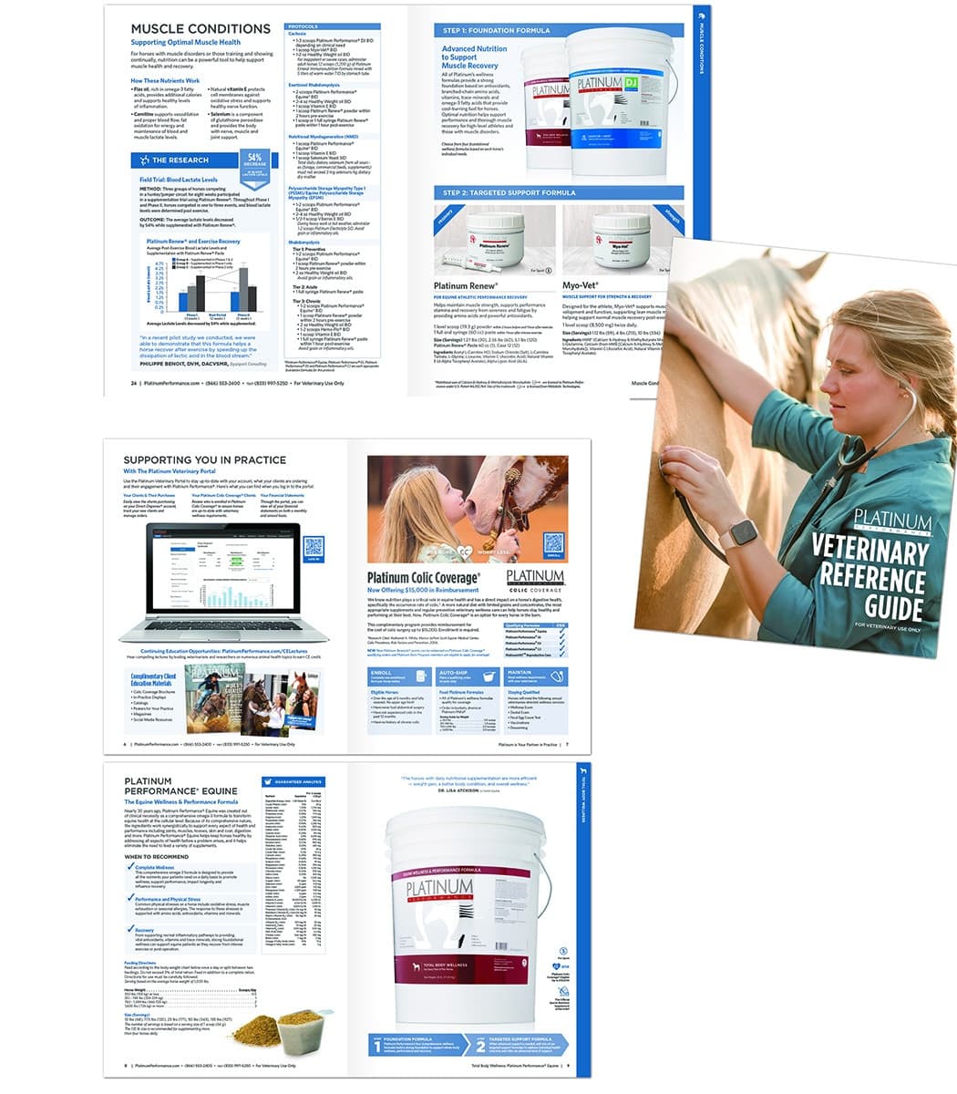 Platinum Performance Veterinary Reference Guide