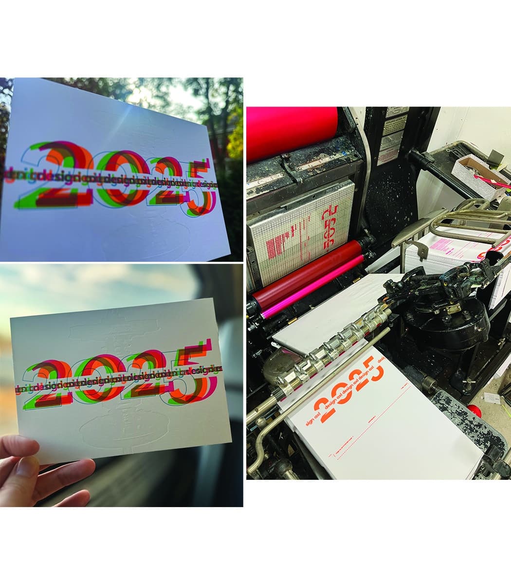 Annual Letterpress Post Card Series