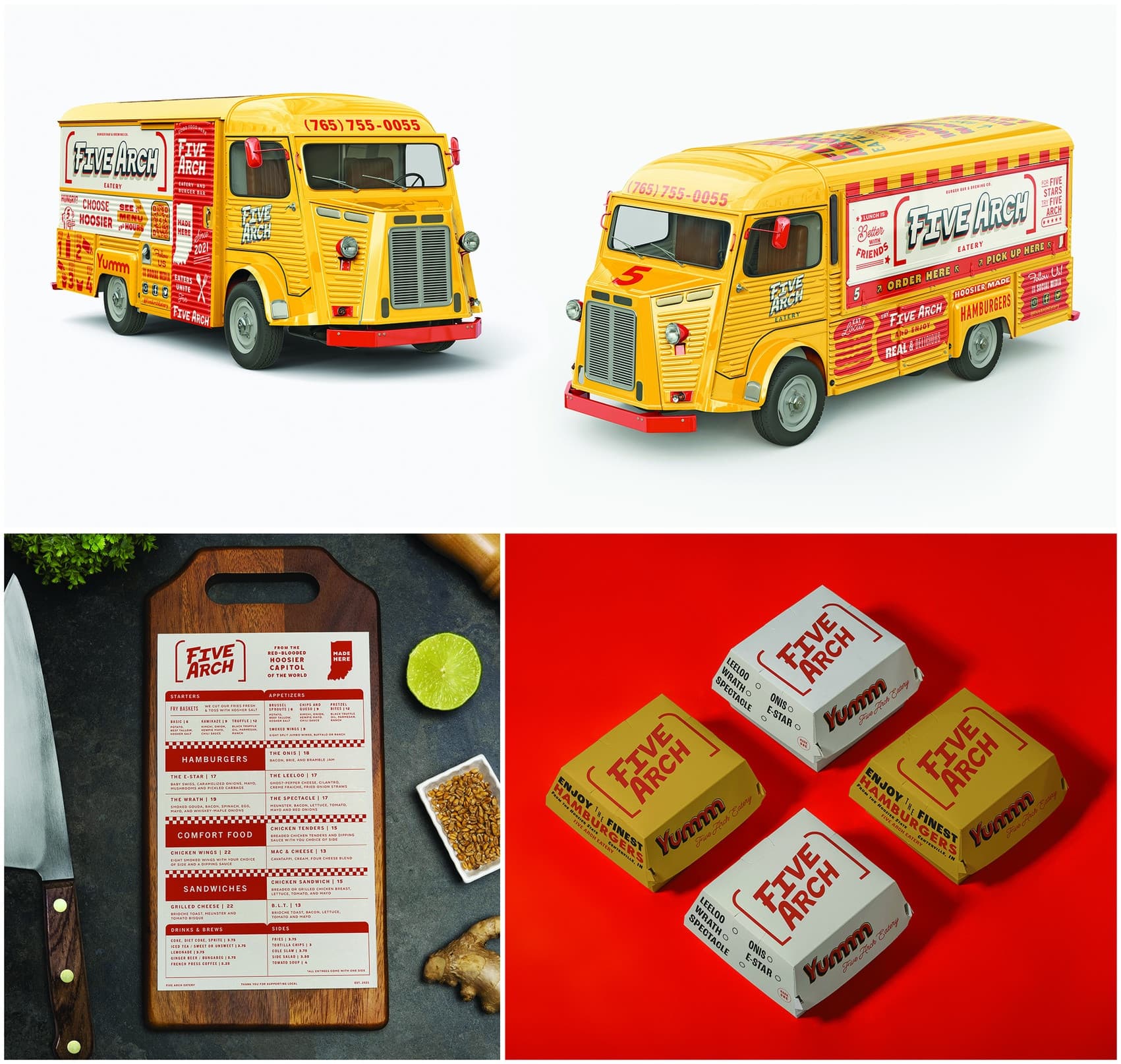 Five Arch Food Truck Student Project
