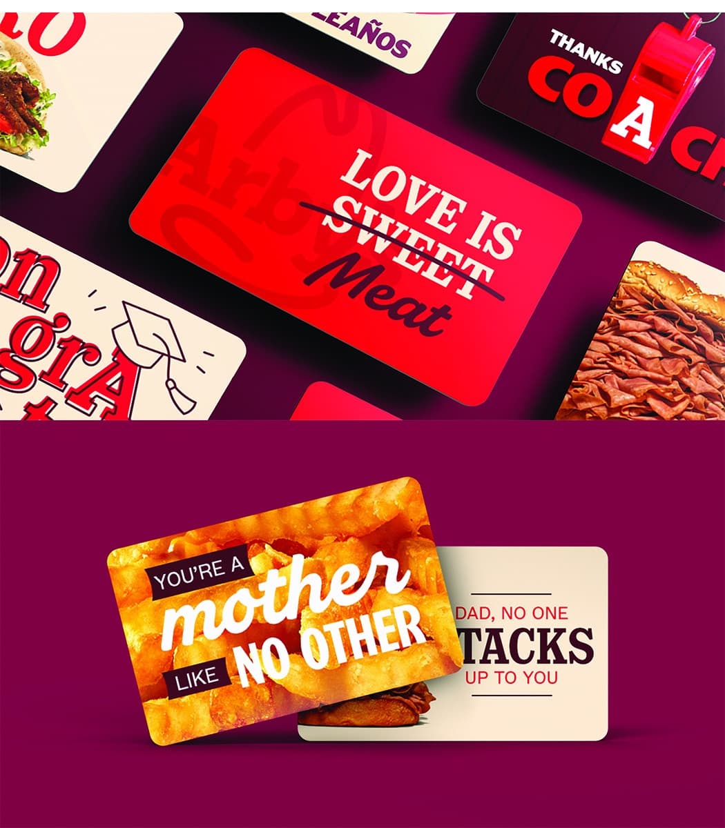 Arby’s Gift Card Revamp
