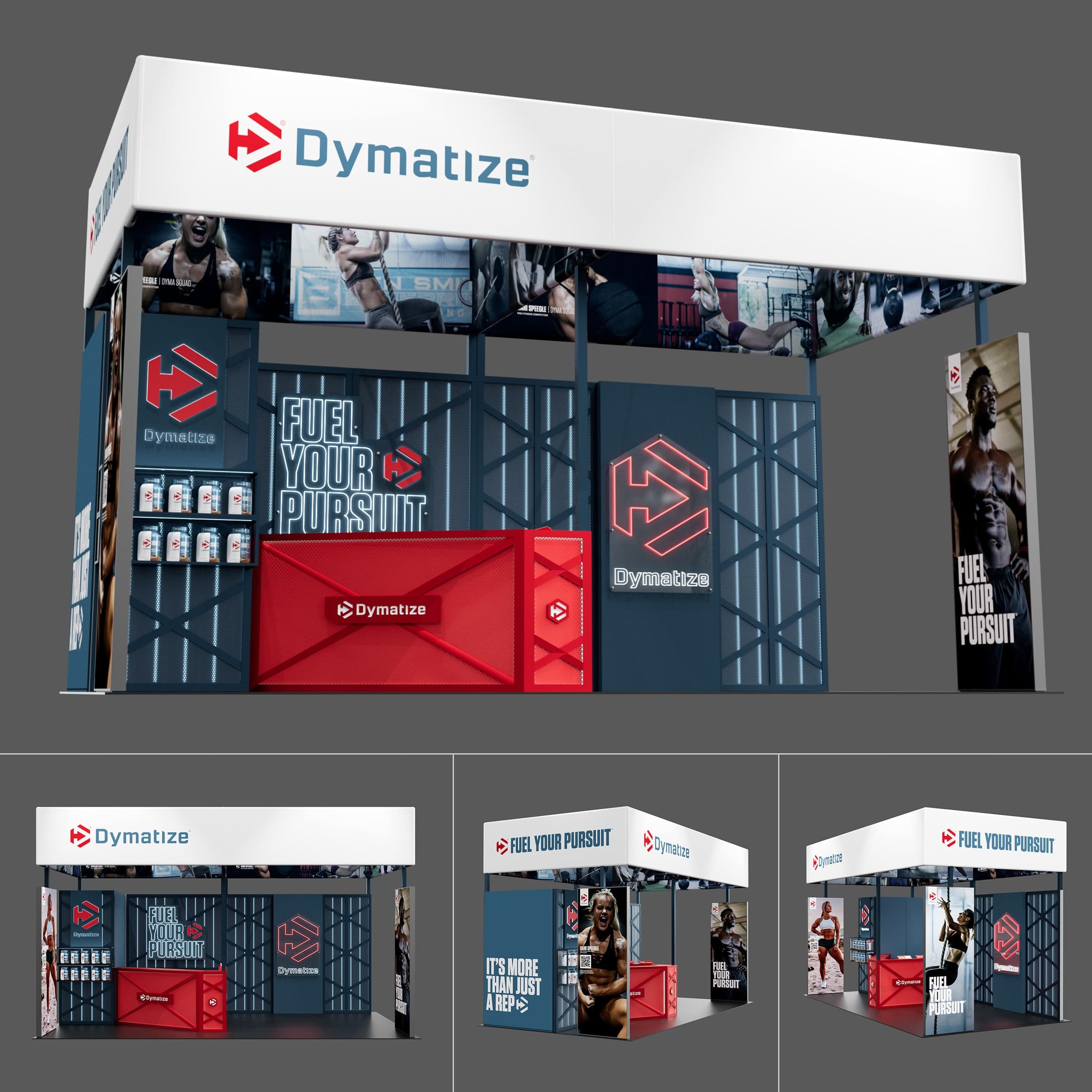 Dymatize Expo & Tradeshow Exhibit