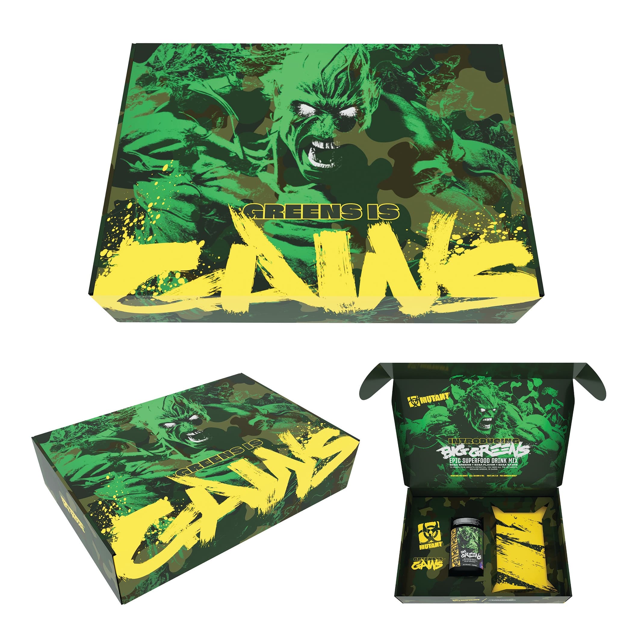 Mutant BigGreens Supplement Influencer Kit