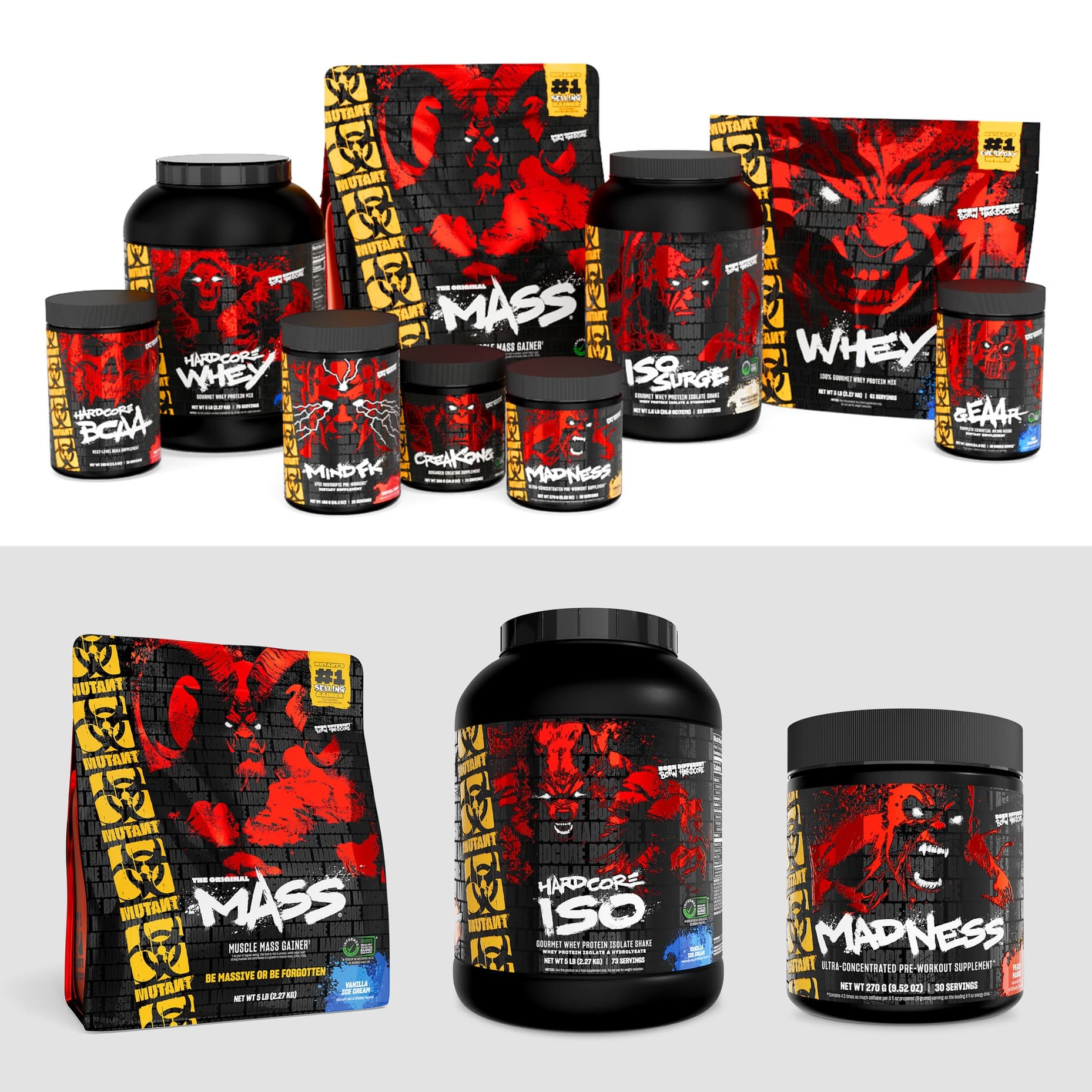 Mutant Rebrand, Brand Identity & Packaging Design