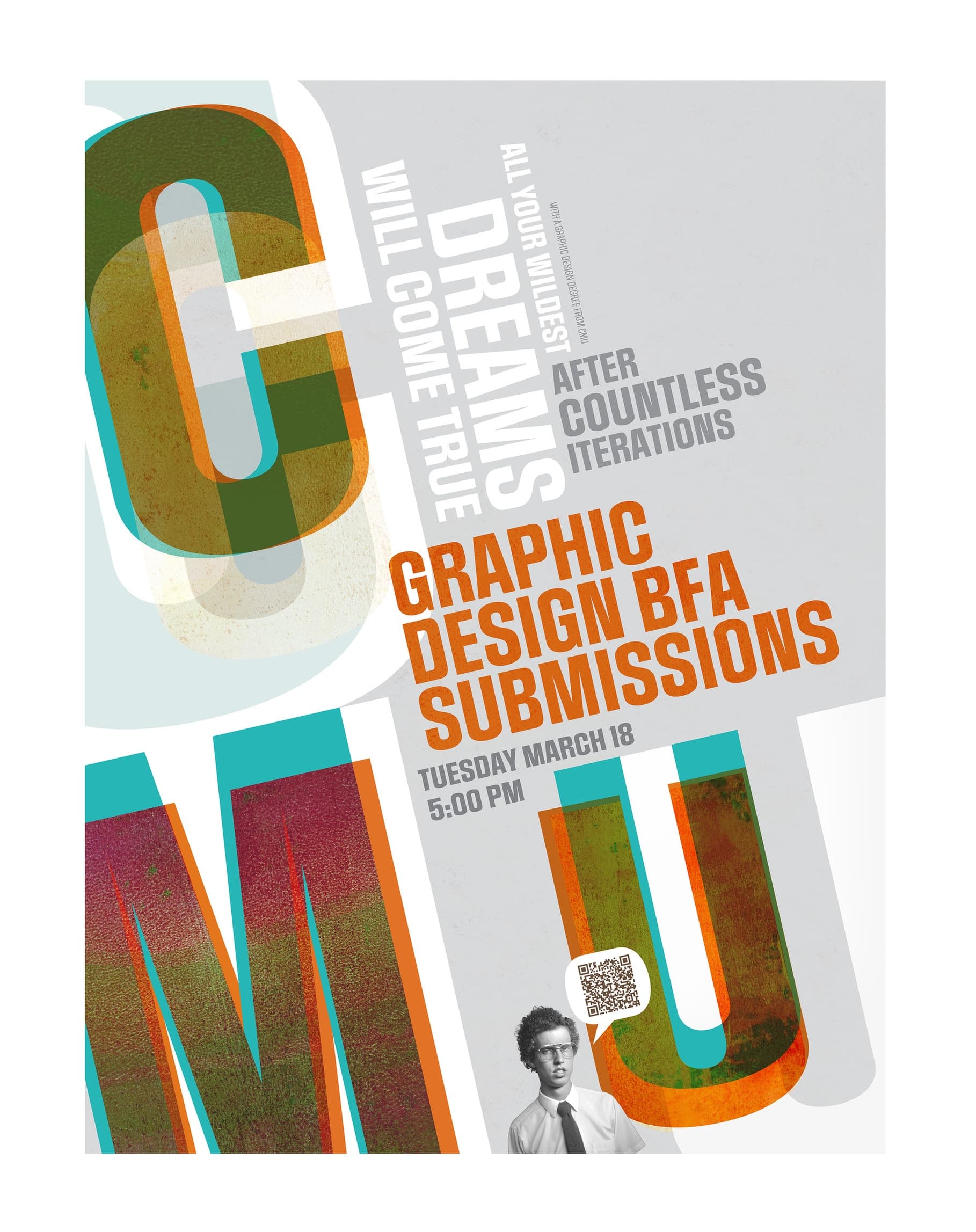 CMU Graphic Design BFA Poster