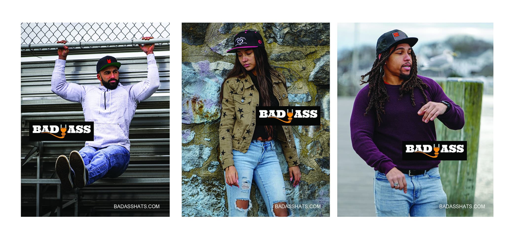 Badass Hats Ad Campaign
