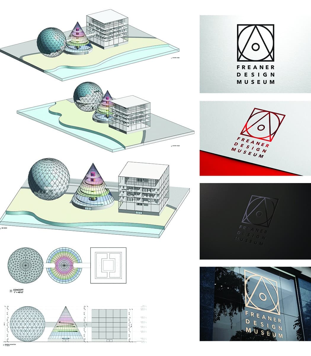 Freaner Creative Design Museum Logo Design