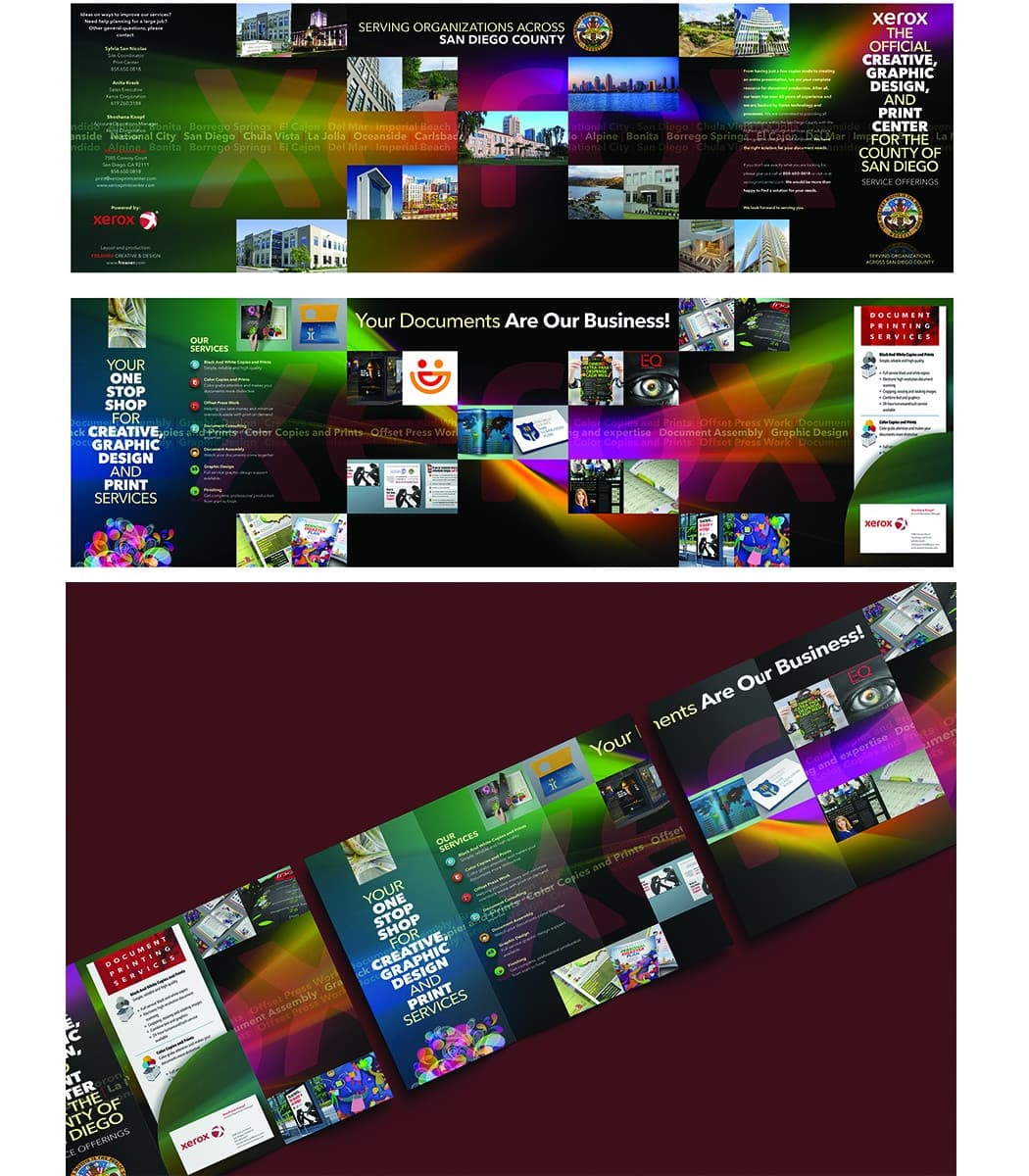 XEROX Print Center Brochure