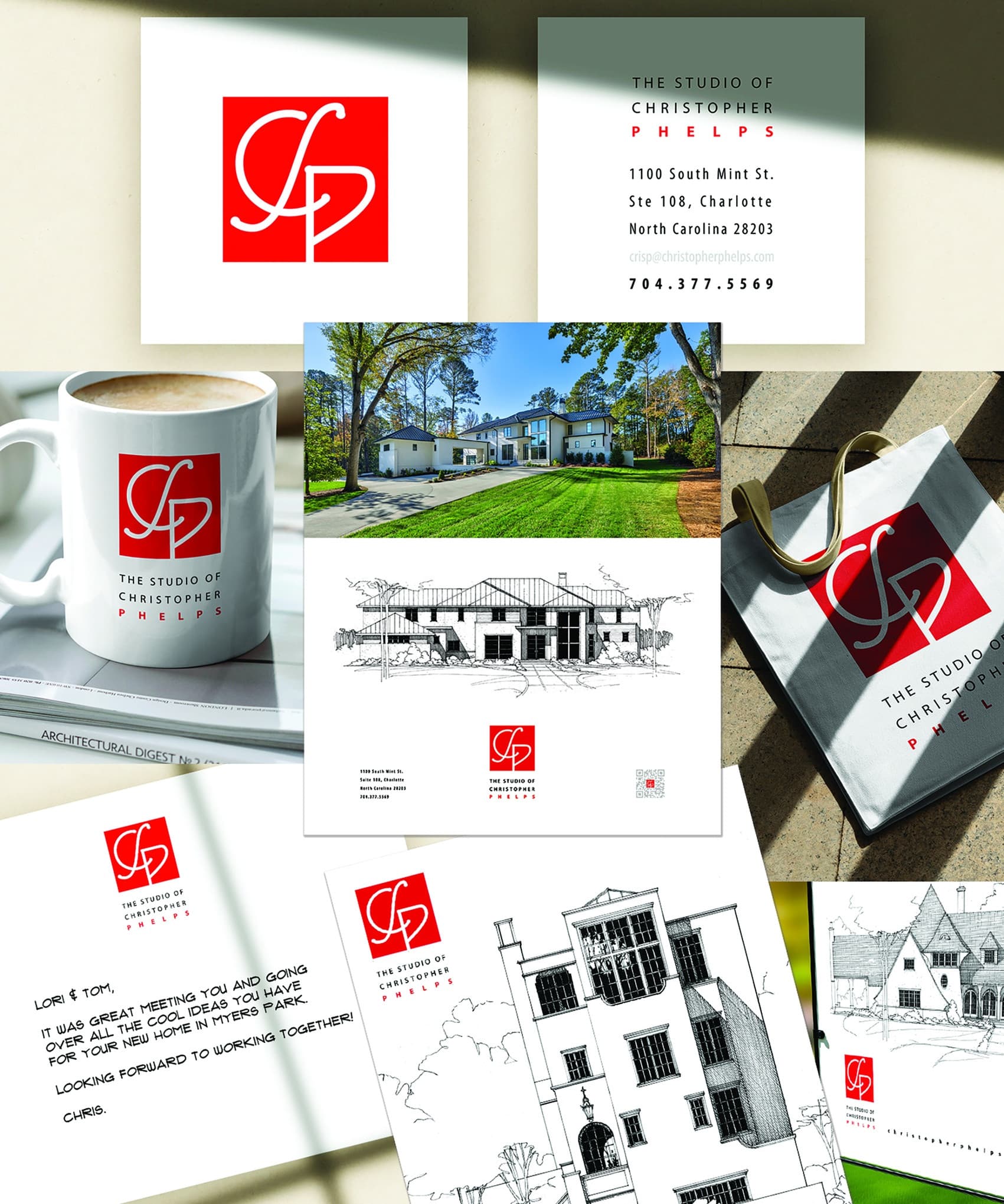 The Studio of Christopher Phelps Branding & Identity System