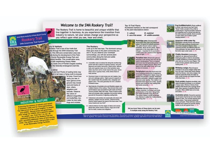Rookery Trail Brochure