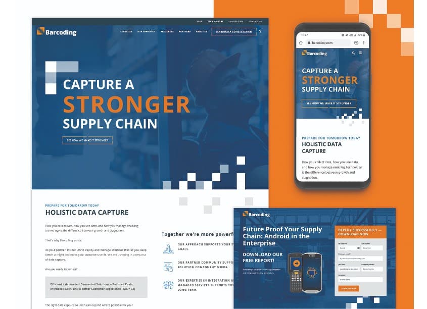 Barcoding Website Design