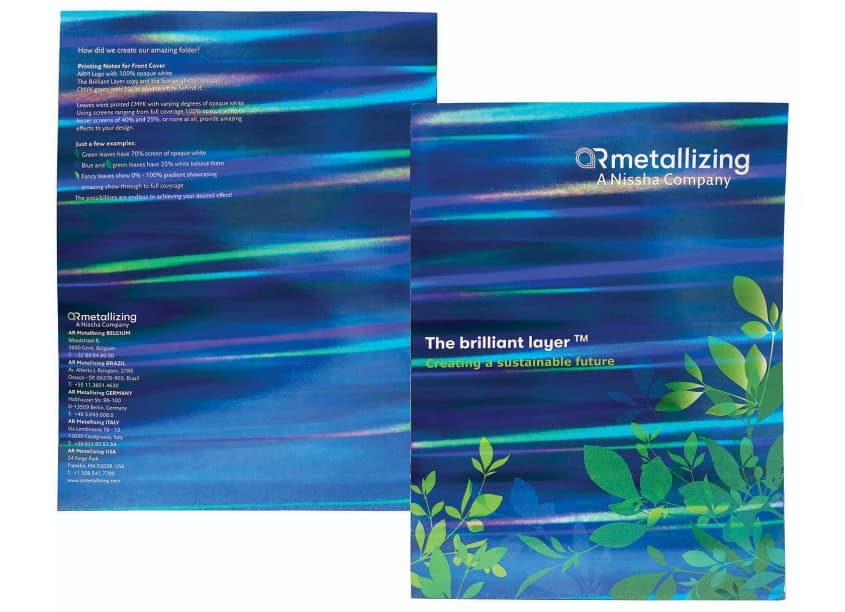 AR Metallizing Folder