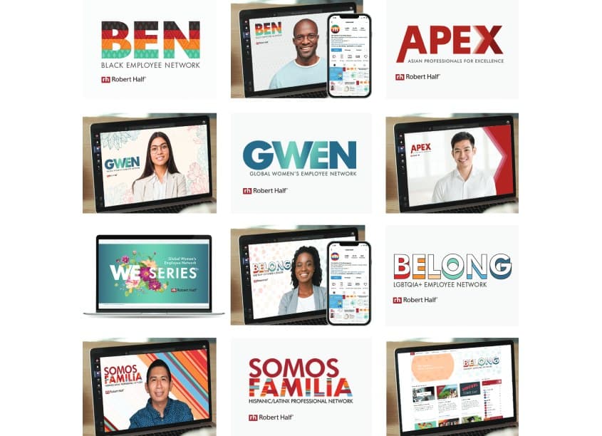 Employee Network Group Logo System