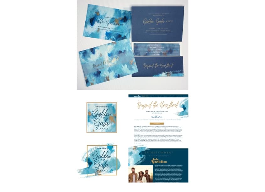 Golden Gala XXXIX Invitation