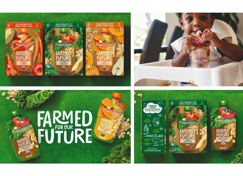 Happy Baby: Farmed for Our Future Package Design