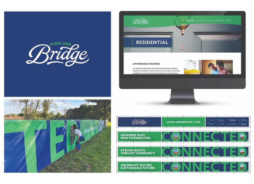 Highland Bridge Branding