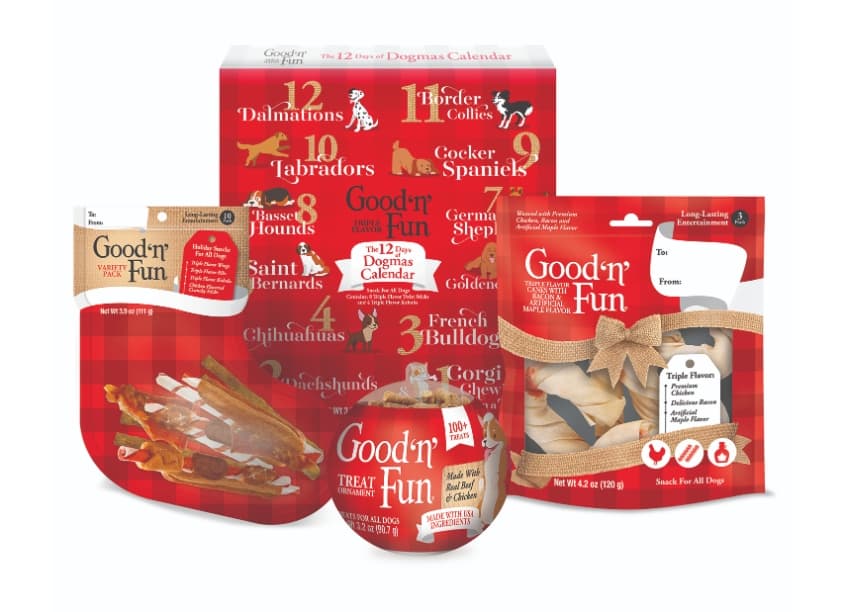 Good 'n' Fun® Holiday Chews & Treats for Dogs