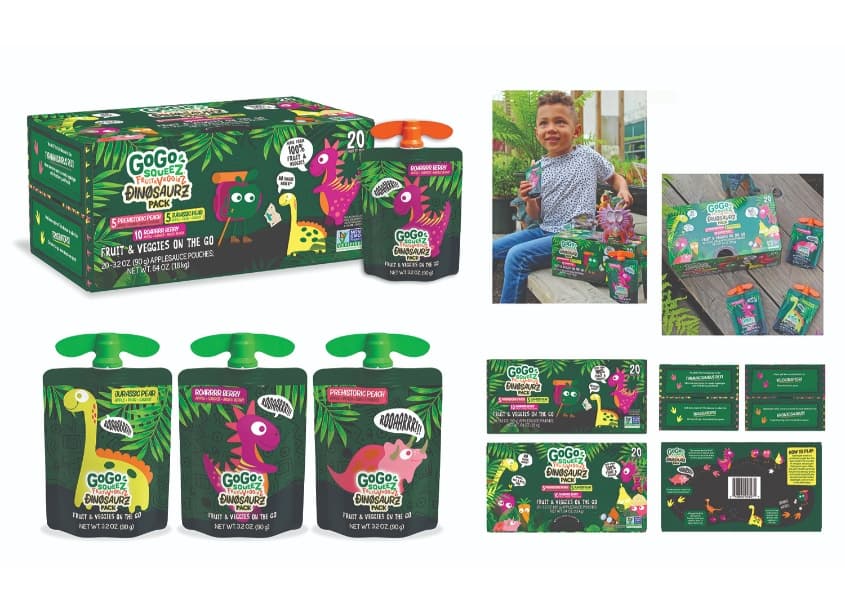 GoGo squeeZ® Limited Edition Dinosaur Pack