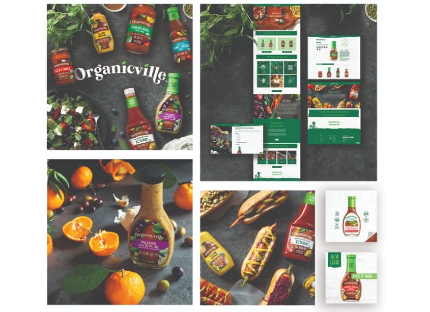 Organicville Brand & Packaging Refresh