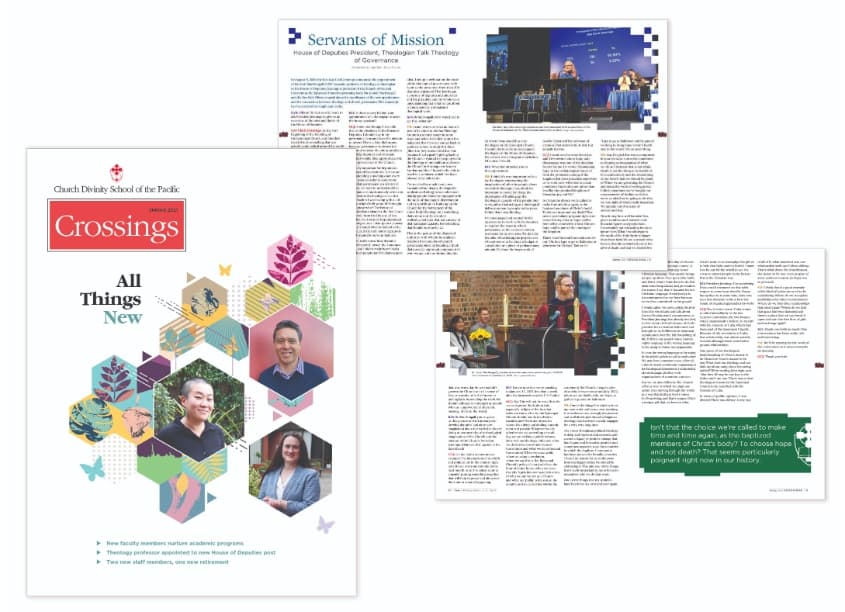 CDSP Crossings Magazine, Spring 2021 Issue