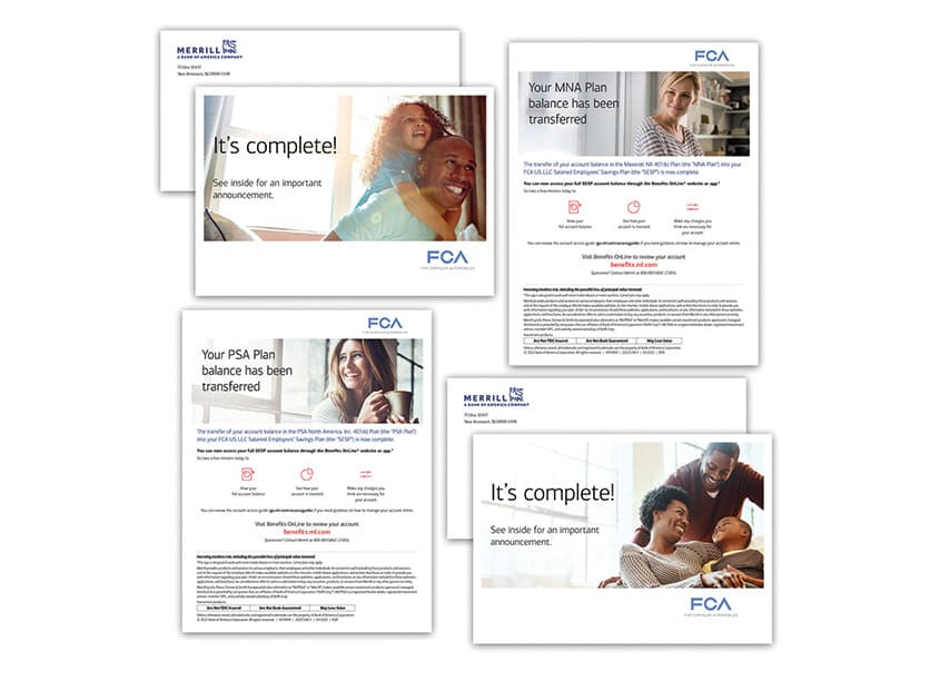 Conversion Go Live Mailers