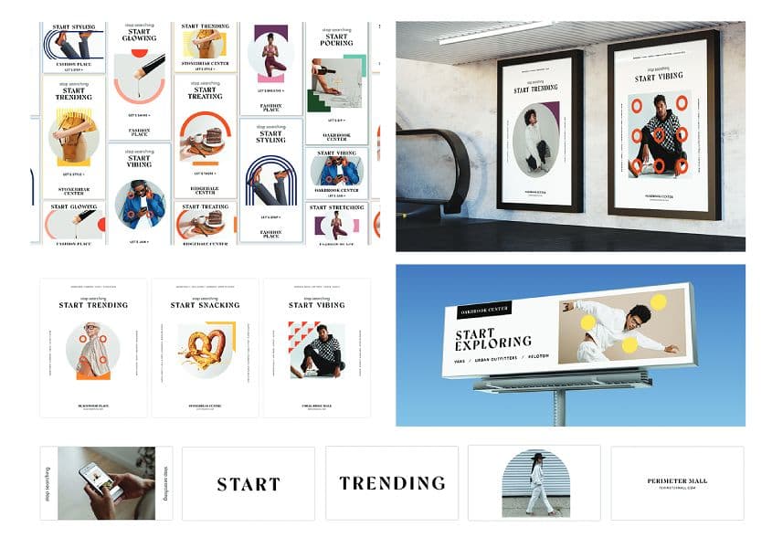 Stop Searching Start Living Advertising Campaign