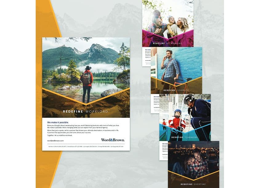 Word & Brown GA 2022 ‘Redefine’ Ad Series
