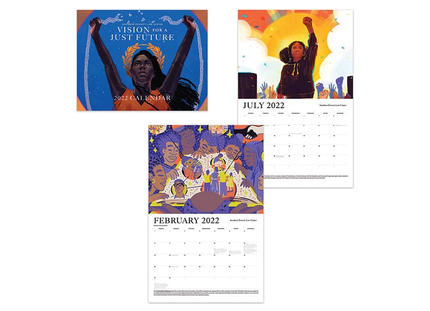 2022 Calendar - Vision For A Just Future