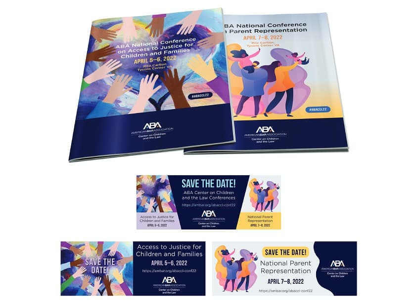 Center on Children and the Law 2022 Conferences Branding