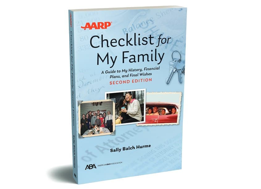 Checklist For My Family, 2nd Ed., Book Cover