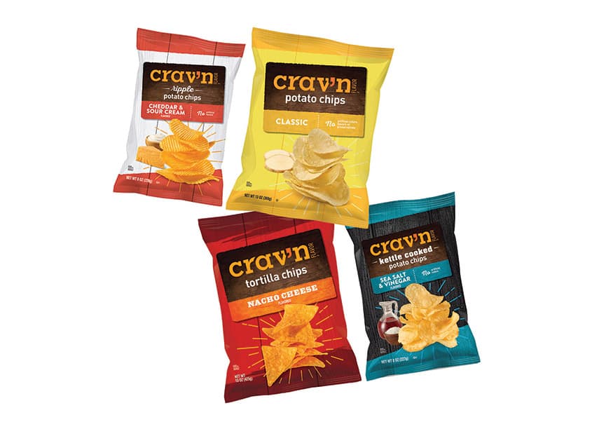 Crav’n Flavor Salty Snacks