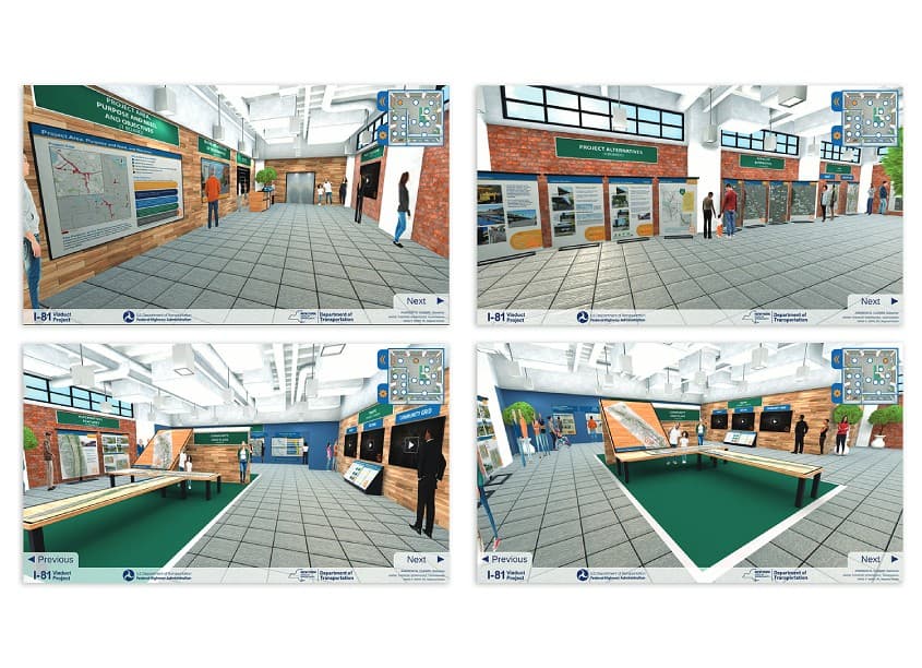 I-81 Virtual Interactive Public Meeting Space