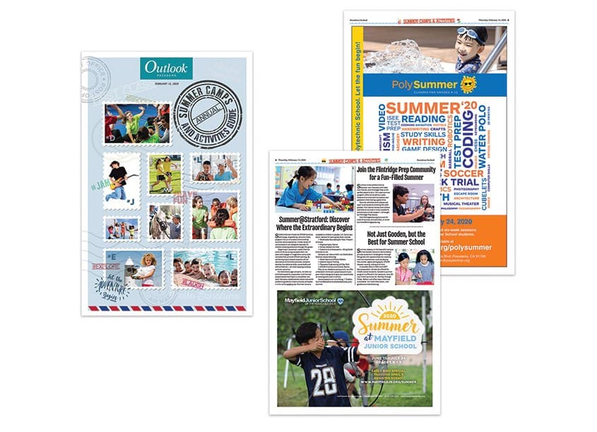 2020 Summer Camps & Activities Guide Cover