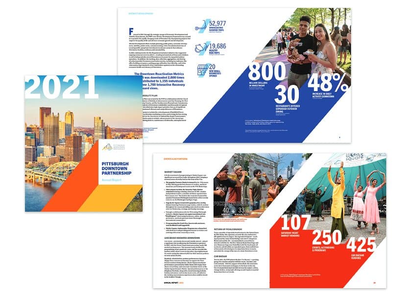 Pittsburgh Downtown Partnership Annual Report 2021