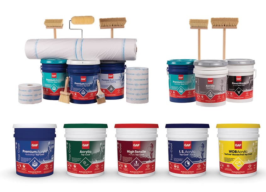 GAF Coatings Rebrand