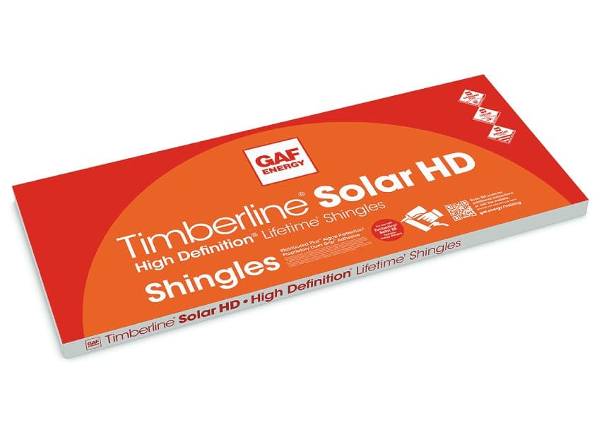 Timberline Solar HD Packaging