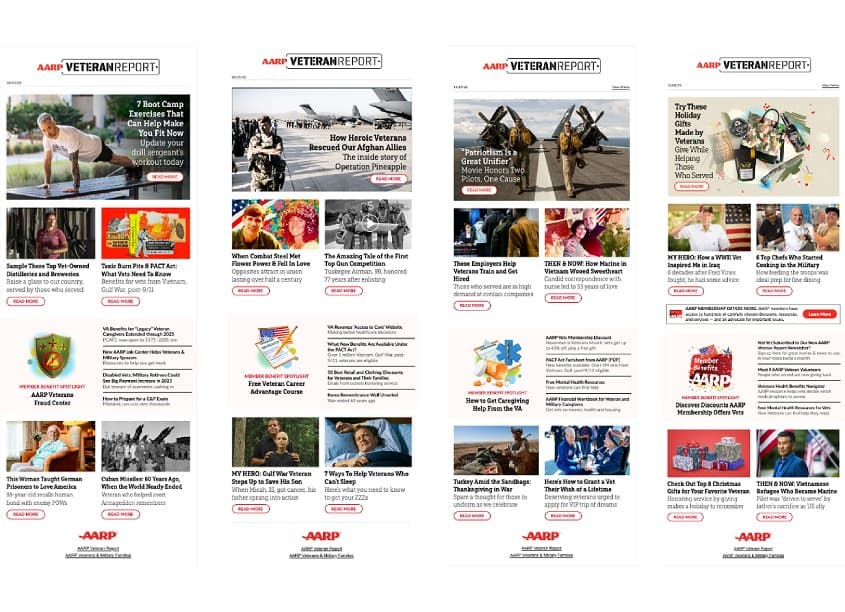 AARP Veterans Report Enewsletter