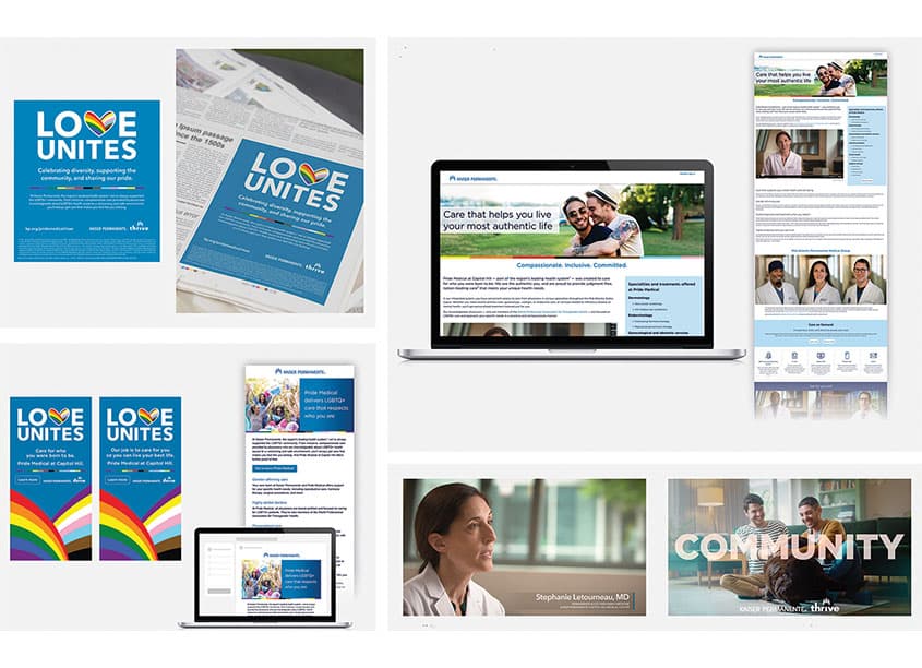 KP 2022 Pride Medical Center Campaign