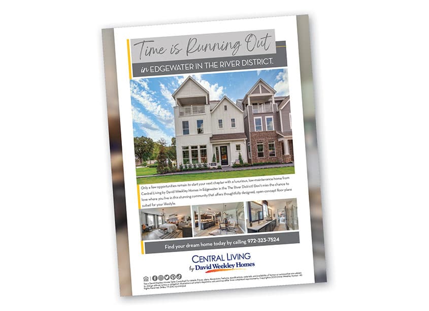 Dallas Quick Move-In Marketing Collateral