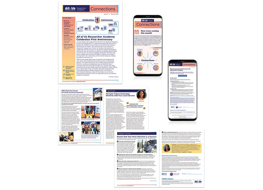 Researcher Academy Connections Newsletter